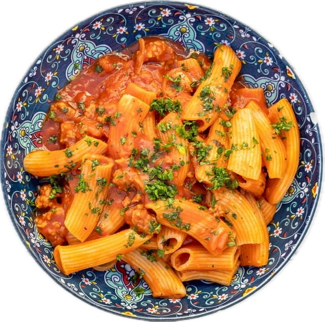 Rigatoni.