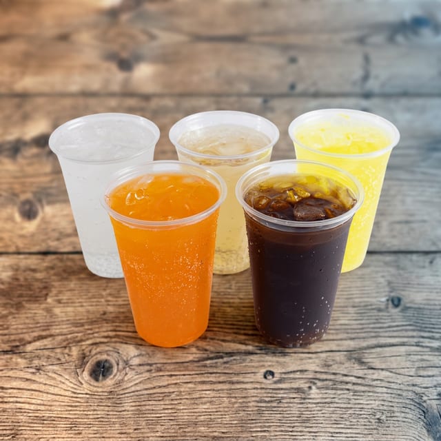 Assorted Individual Sodas.